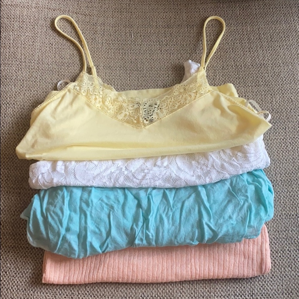 💙bundle of crop tops